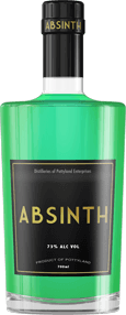 Grüne Flasche Absinth